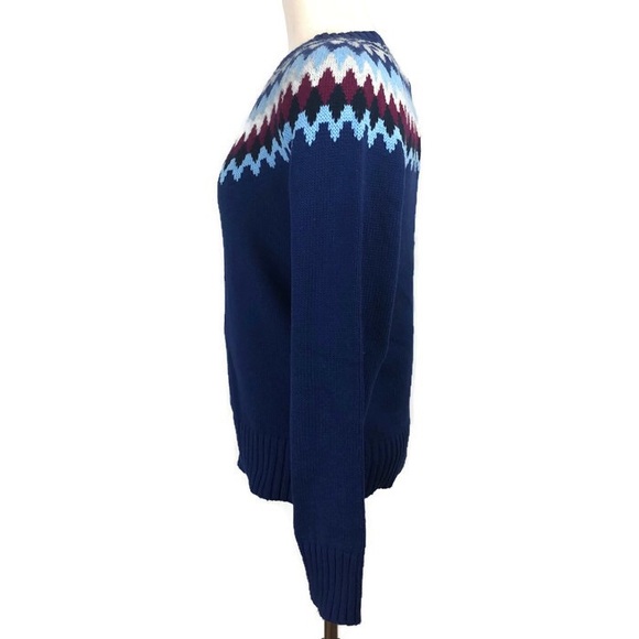 C WONDER Fair Isle Pullover Sweater - Picture 3 of 5